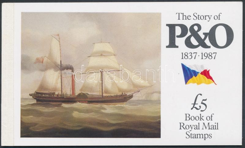 History of P&O stamp-booklet, P&O története bélyegfüzet