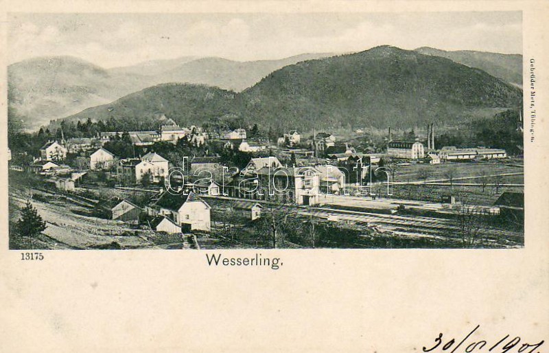 Wesserling, Husseren-Wesserling, factory, railway station