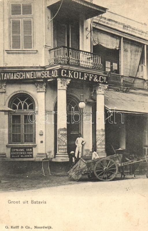 Jakarta, Batavia; G. Kolff & Co. shop