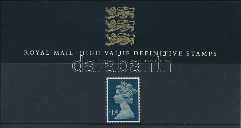 Forgalmi érték díszcsomagolásban, Definitive stamp in decorative holder
