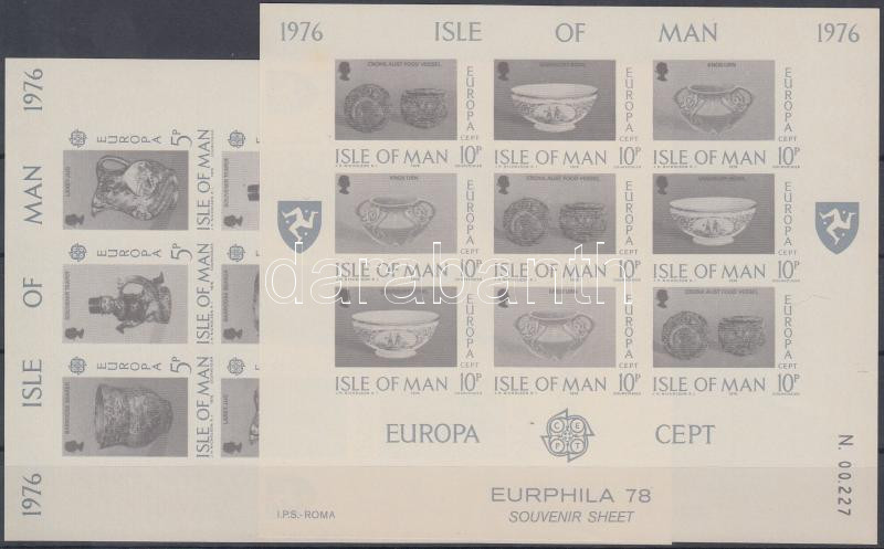 Europa CEPT memorial sheet pair, Europa CEPT emlékív pár