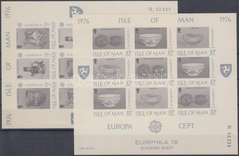 Europa CEPT memorial sheet pair, Europa CEPT emlékív pár