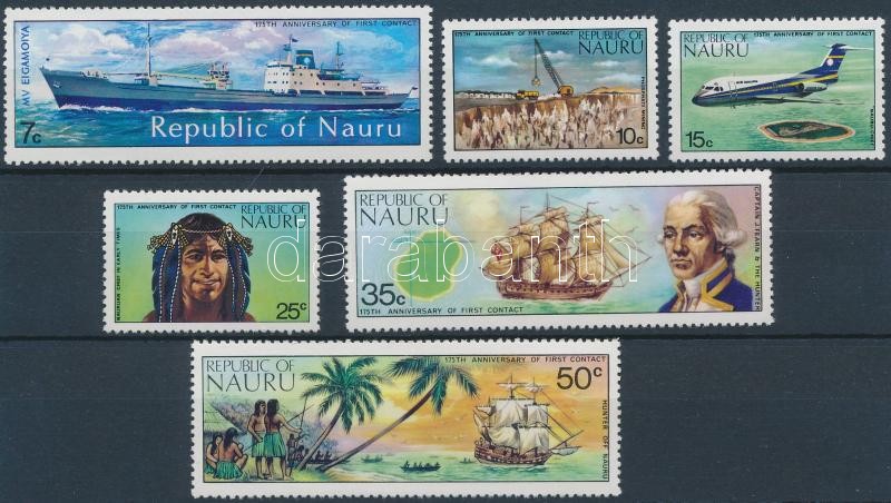 175 éve fedezték fel Naurut sor, 175th anniversary of discovering Nauru set