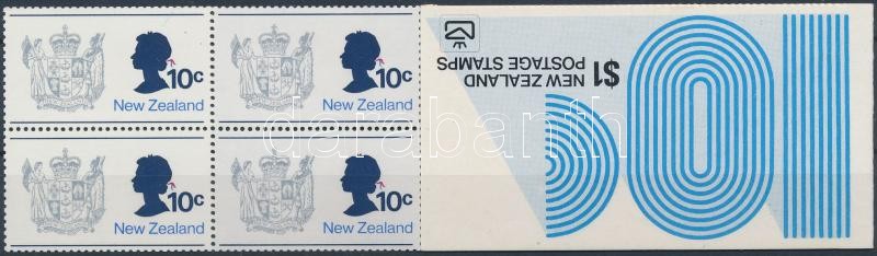 Definitive stampbooklet with 1$ face values, Forgalmi bélyegfüzet 1$ névértékkel