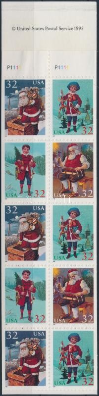 Christmas stamp booklet, Karácsony bélyegfüzet