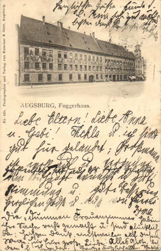 Augsburg, Fuggerhaus (pinhole)