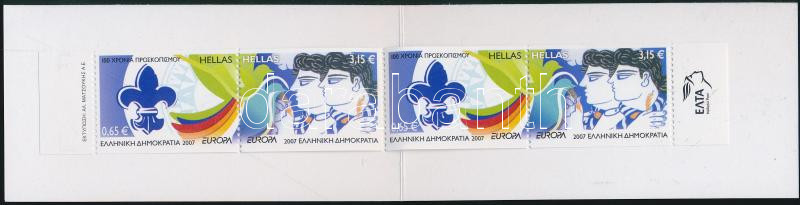 Europa CEPT Scouting stampbooklet, Europa CEPT cserkészet bélyegfüzet