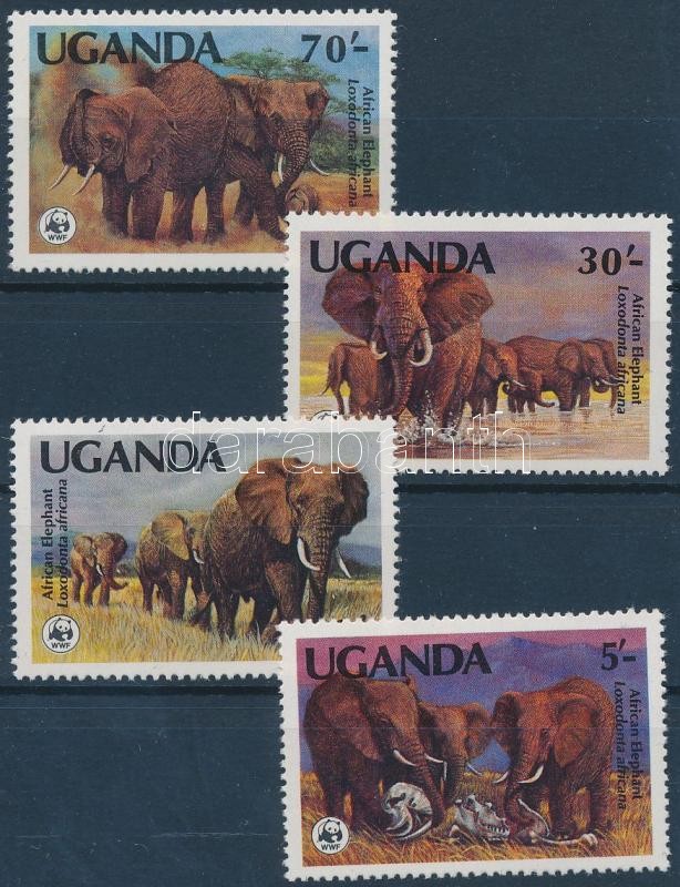 WWF Afrikai elefánt sor, WWF African elephants set