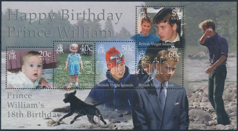 Vilmos herceg születésnapja blokk, Prince William's birthday block