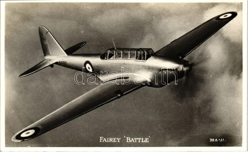 Fairey 'Battle', Fairey Battle brit könnyű bombázó