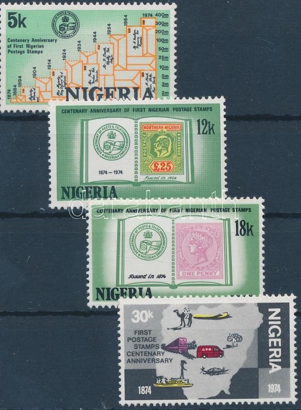 Centenary of Nigerian stamp set, 100 éves a nigériai bélyeg sor