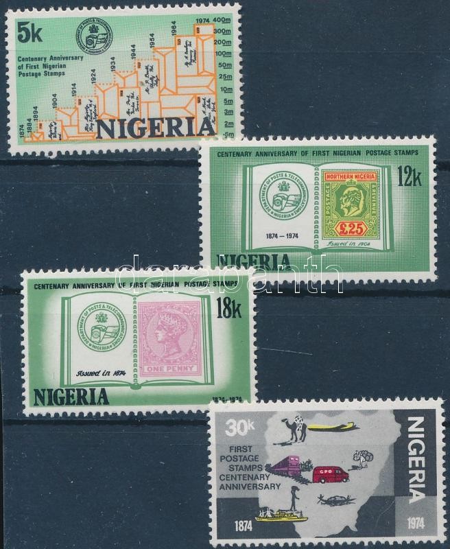 100 éves a nigériai bélyeg sor, Centenary of Nigerian stamp set