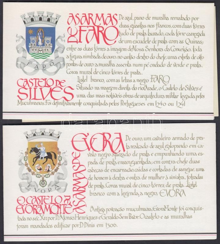 Várak és kastélyok 2 bélyegfüzet, Castles 2 stampbooklet