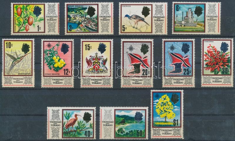 13 Definitive stamps, 13 db Forgalmi bélyeg