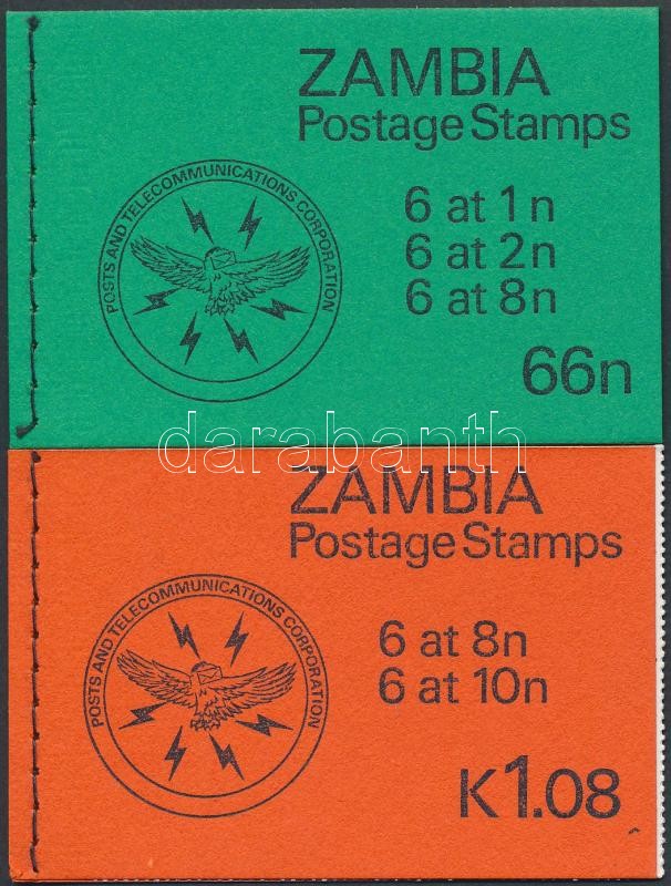 Hagyományos életmód 2 db bélyegfüzet, Traditional way of life 2 stampbooklets