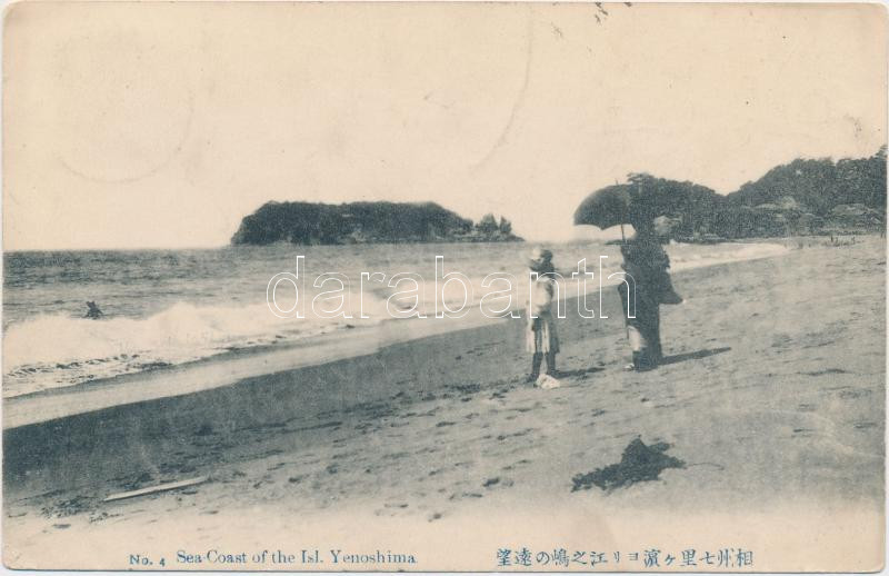 Enoshima, sea coast