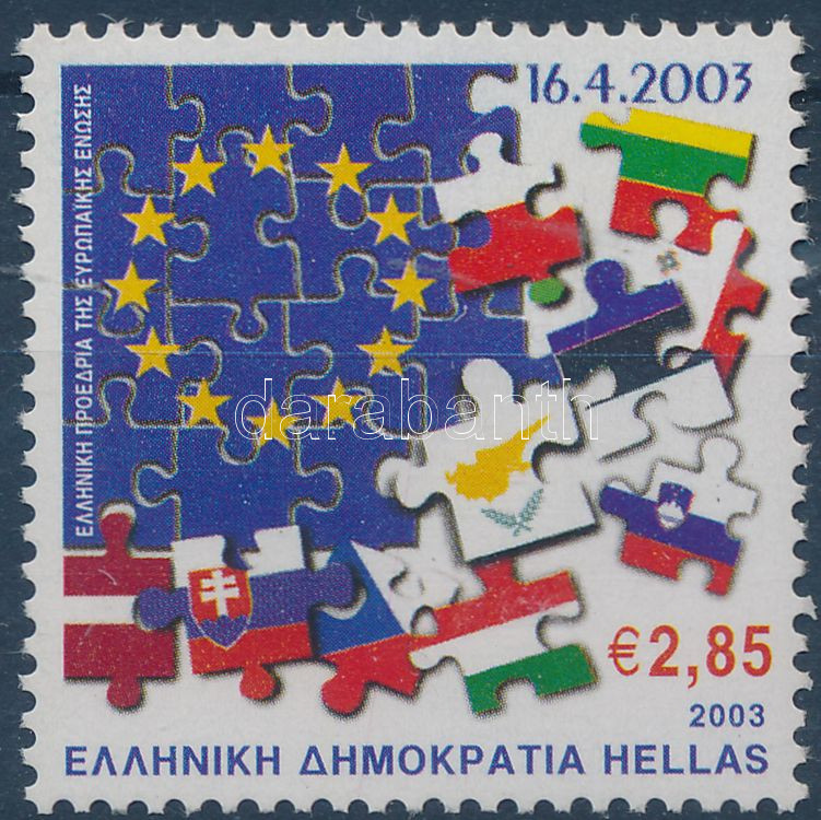 Greece Presidency of the EU closing value, Görögország elnöksége az Unióban sor záróértéke