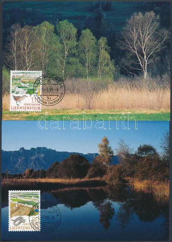 Europa CEPT national parks set 2 CM, Europa CEPT nemzeti parkok sor 2 CM