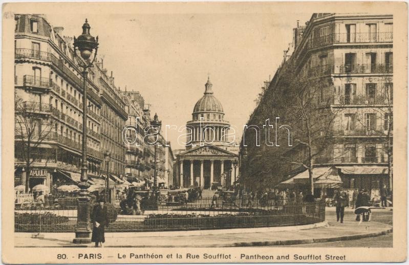 Paris, Pantheon, Soufflot Street