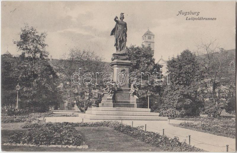 Augsburg, Luitpoldbrunnen / fountain