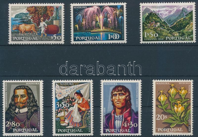 Portuguese-Brazilian Stamp Exhibition set, Portugál-brazil Bélyegkiállítás sor