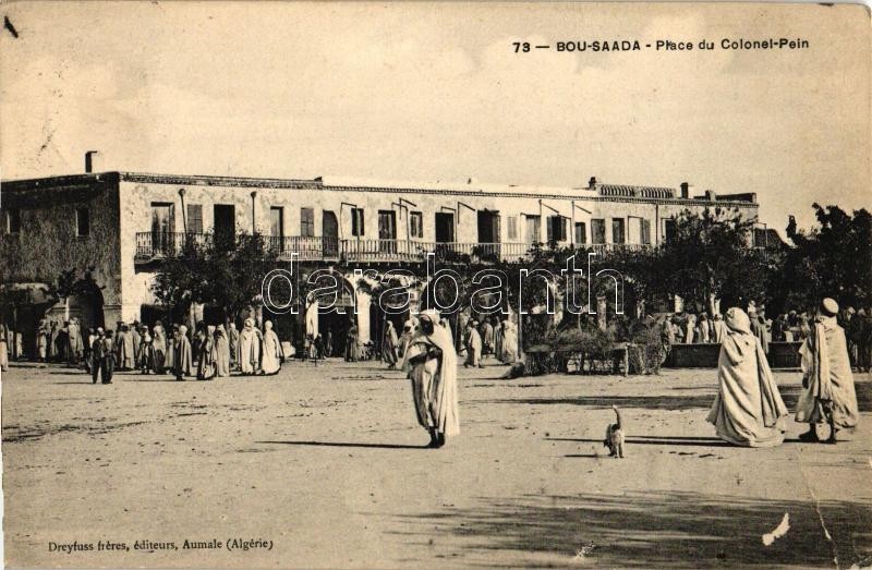 Bou Saada, Place du Colonel Plein / square