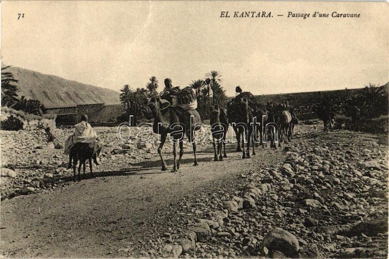 El Kantara, Passage d'une Caravane / caravan