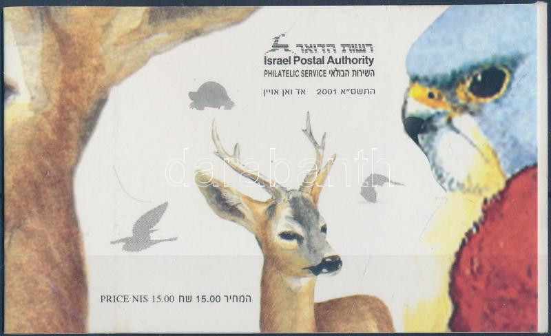 Veszélyeztetett állatok bélyegfüzet, Endangered animals stamp-booklet