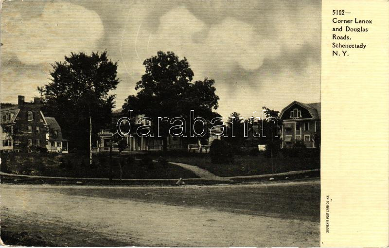 Schenectady, NY; Corner Lenox and Douglas Roads