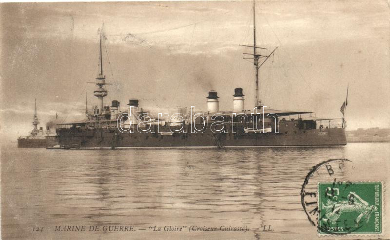 Marine de Guerre. La Gloire (Croiseur Curiassé) / French battleship, Francia csatahajó, 'La Gloire'