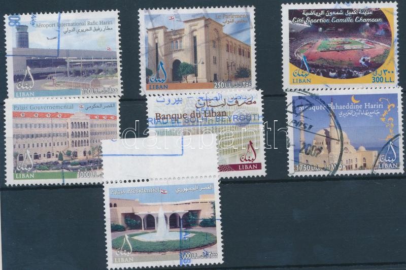 Definitive 7 stamps from set, Forgalmi sor 7 értéke