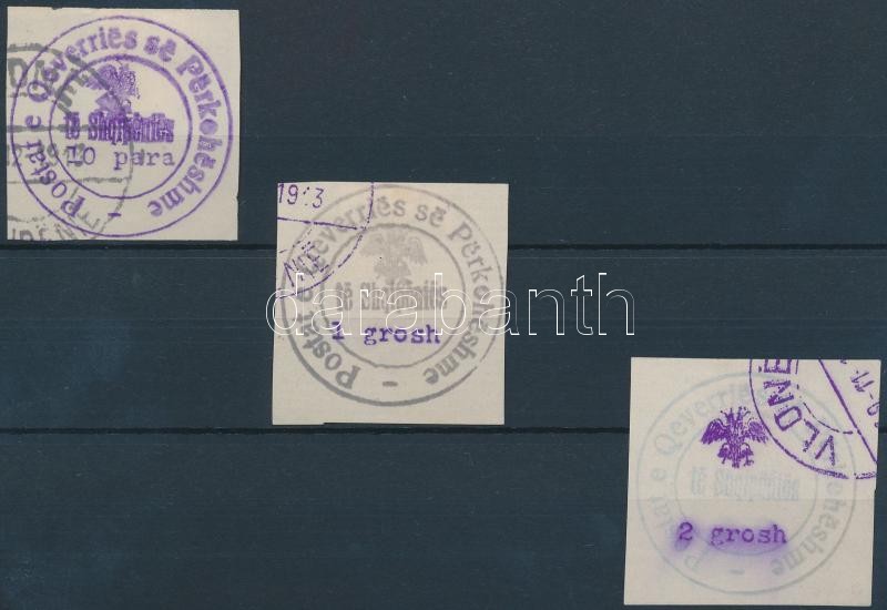 Official 3 stamps from set, Hivatalos bélyeg sor 3 értéke