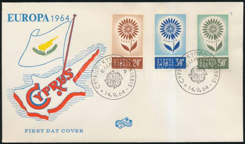 Europa CEPT sor FDC-n, Europa CEPT set on FDC