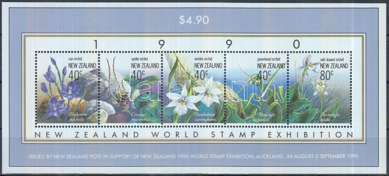 International Stamp Exhibition: Orchids block, Nemzetközi bélyegkiállítás: Orchidea blokk