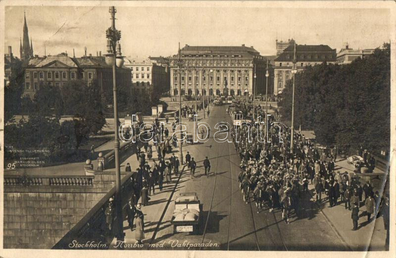 Stockholm, changing of the guard