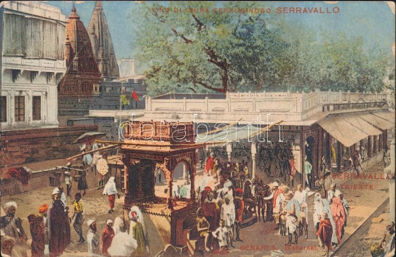 Varanasi, Benares; Bisharnat, 'Vino di China Ferruginoso Serravallo'