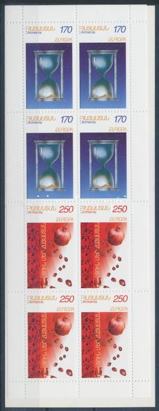 Europa CEPT: Plakátművészet hajtatlan bélyegfüzet, Europa CEPT: Poster Art stampbooklet