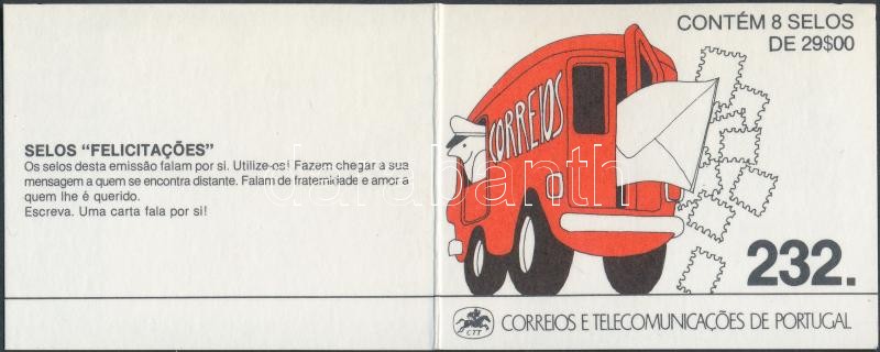 Üdvözlőbélyegek bélyegfüzet, Greeting stamp stamp-booklet