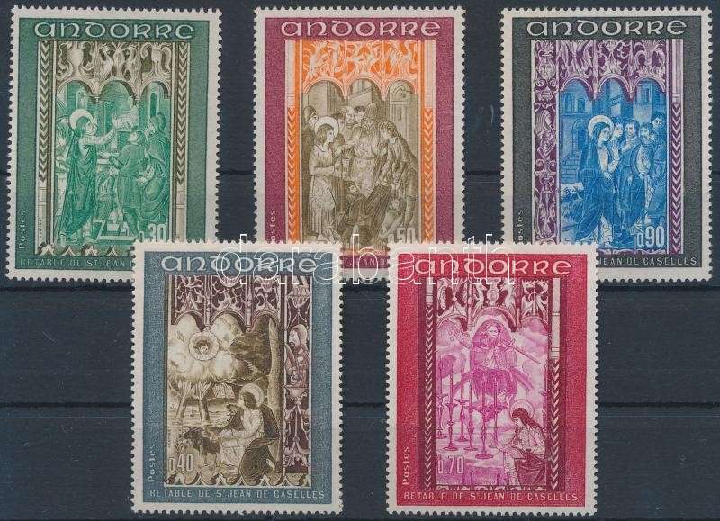 1969+1971 Altarpieces set + 2 values, 1969+1971 Oltárképek sor + 2 érték