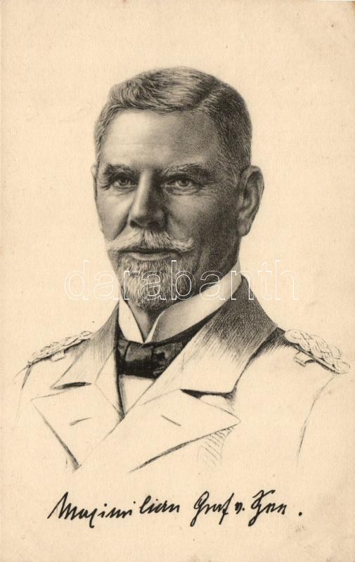 Maximilian von Spee német birodalmi gróf, altengernagy, Admiral Graf von Spee