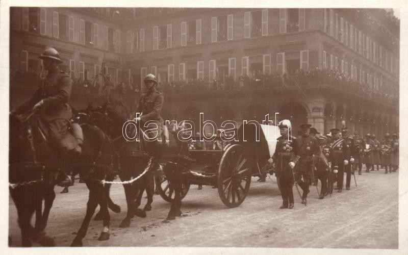 1929 Funerailles du Marechal Foch / the funeral of Marshal Foch, 1929 Ferdinand Foch francia marsall temetése