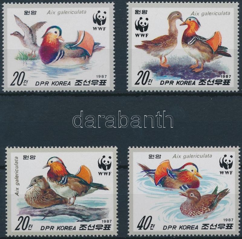 WWF Mandarin duck set, WWF: Mandarinkacsa sor