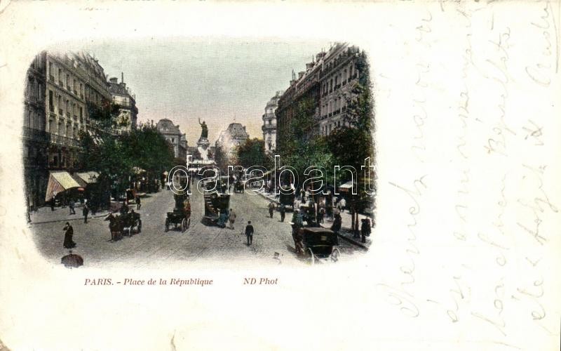 Paris, Place de la République / Republic Square