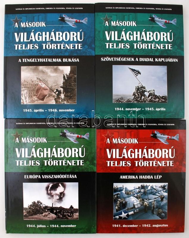 A Masodik Vilaghaboru Teljes Tortenete 1 21 Kotet Teljes Darabanth Kft