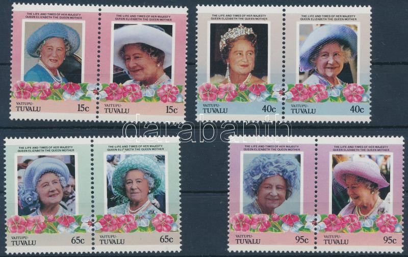 1985/1986 Erzsébet anyakirályné sor párokban, 1985/1986 Queen Elizabeth set in pairs