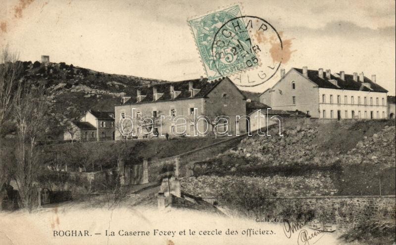 Boghar, Forey barracks, officers circle