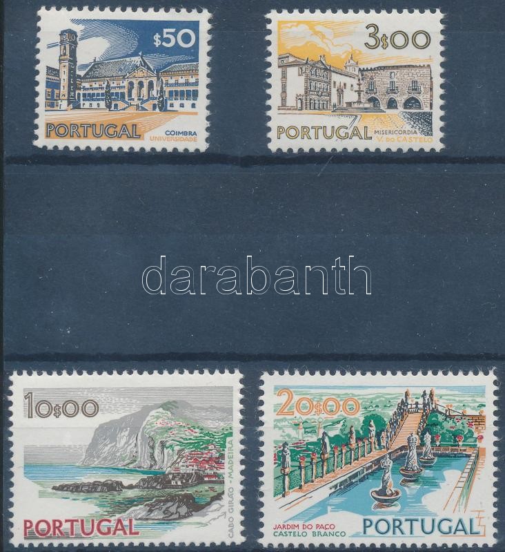 1974-1975 Tájak és műemlékek sor, 1974-1975 Landscapes and monuments set