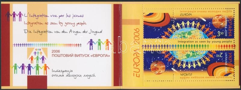 Europa CEPT, integration stampbooklet, Europa CEPT, integráció bélyegfüzet