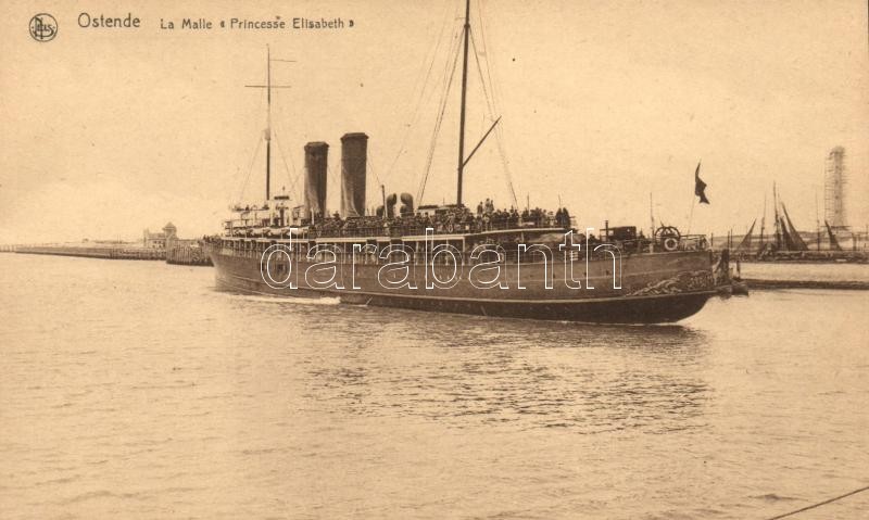 Ostend, SS Princesse Elisabeth, Ostend, SS Princesse Elisabeth hajó