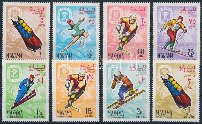 Téli Olimpia '68, Grenoble sor, '68 Winter Olympics, Grenoble set